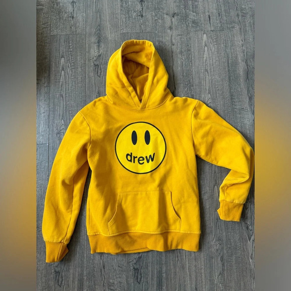 Drew House Golden Yellow Mascot Oversized Hoodie - Picture 1 of 7